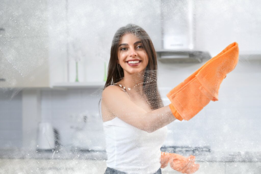 Glasreinigung: Glastüren reinigen