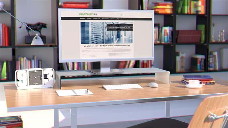 GlasTisch_01_Arbeitszimmer_weißjpg TV-Aufsätze