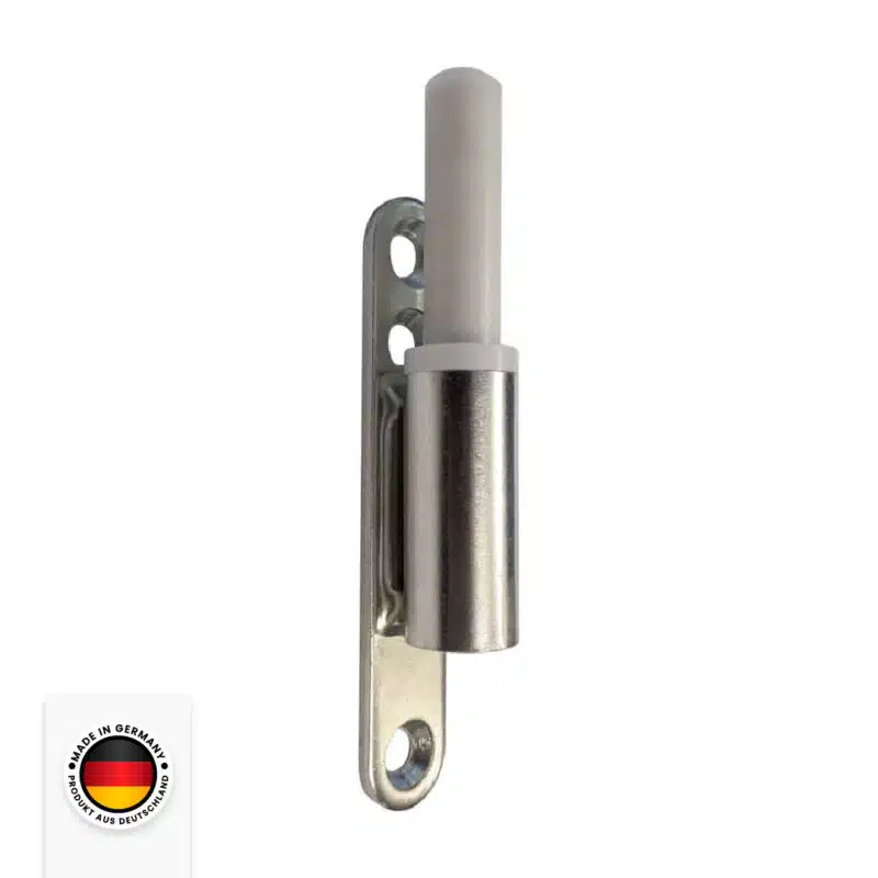 Aufschraubrahmenteil Zapfen 36 mm für 2-tlg Bänder aus Stahl verzinkt für Holz- und Stahlzargen mit Bolzen für Glastür