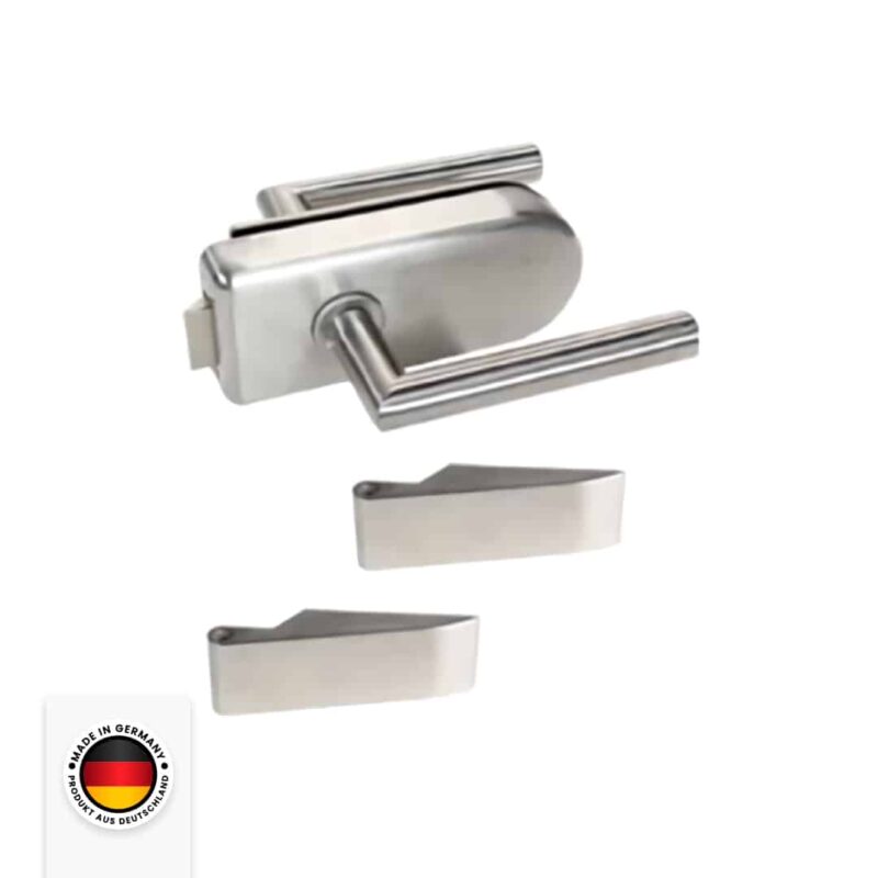 Ganzglastürbeschlag aus Edelstahl Ausführung UV (Unverschlossen) DIN Studio/Studio
