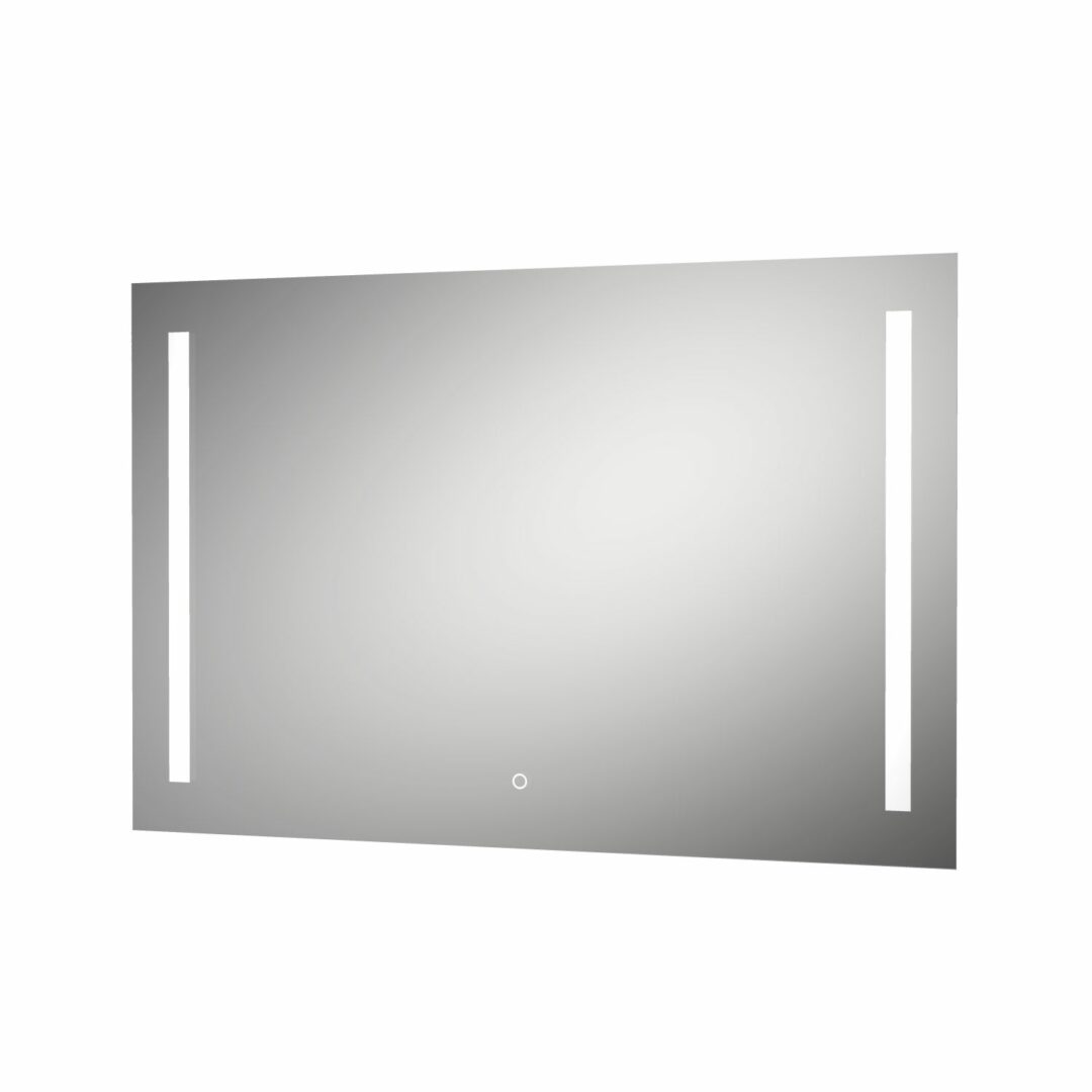 Bono - Rechteck mit zwei vertikalen Wandspiegel, LED-beleuchteten Streifen und Berührungsschalter, 60 x 90 cm – Bild 2