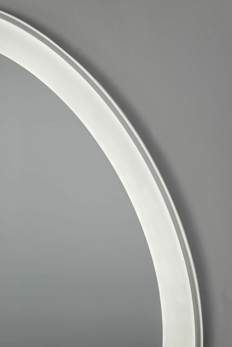 Cafe - Ovale Wandspiegel mit LED, 60 x 100 cm