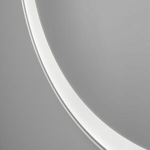 Cafe - Ovale Wandspiegel mit LED, 60 x 100 cm
