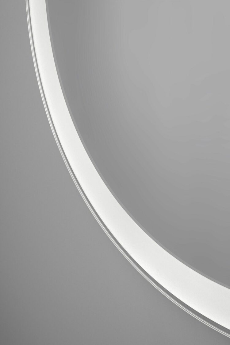 Cafe - Ovale Wandspiegel mit LED, 60 x 100 cm