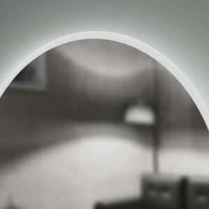 beleuchten die Wand hinter dem Spiegel.Wandspiegel LED-1