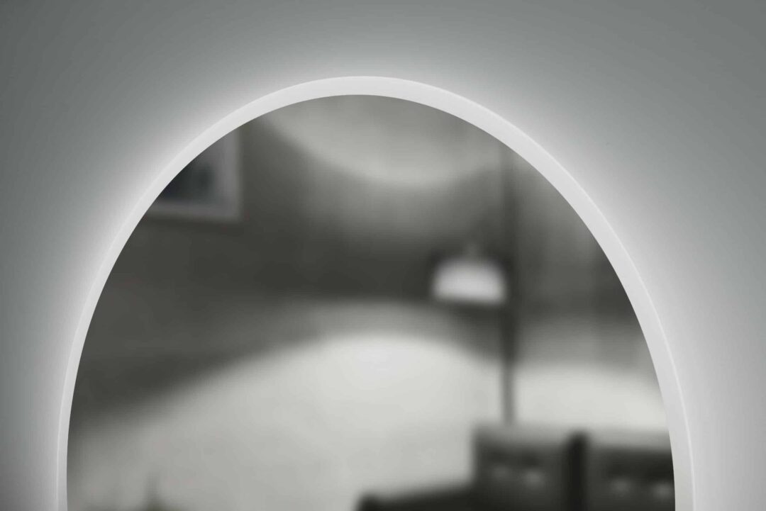 beleuchten die Wand hinter dem Spiegel.Wandspiegel LED Ø70 - Ø80-1