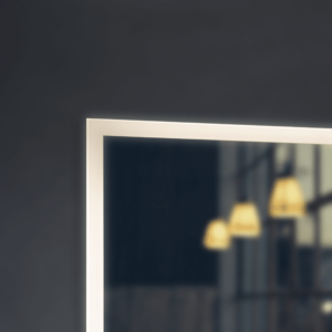 beleuchten die Wand hinter dem Spiegel.Wandspiegel LED 60 x 80 cm-1