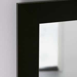 Slim Black Spiegel in einem schwarzen MDF-Rahmen mit dekorativem Furnier-3