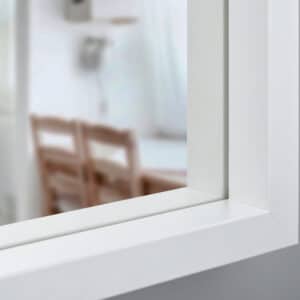 Scandi White Spiegel in einem Weiss MDF-Rahmen mit dekorativem Furnier-2