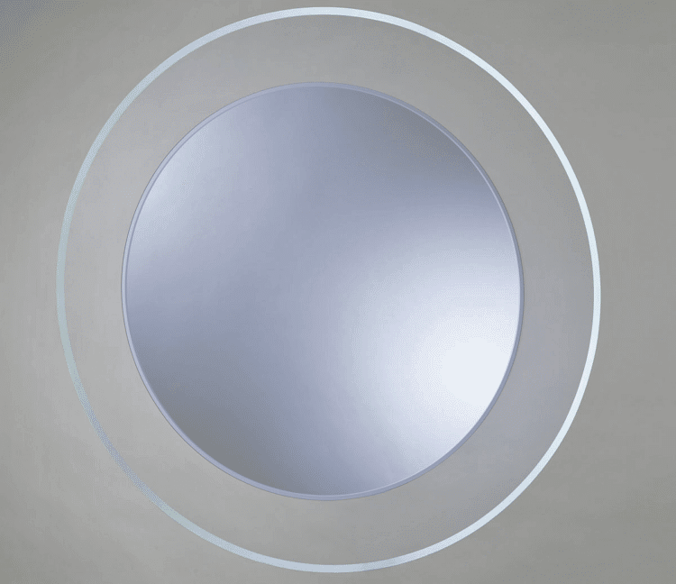 Lumineo Beta Kreis auf Glas montierter