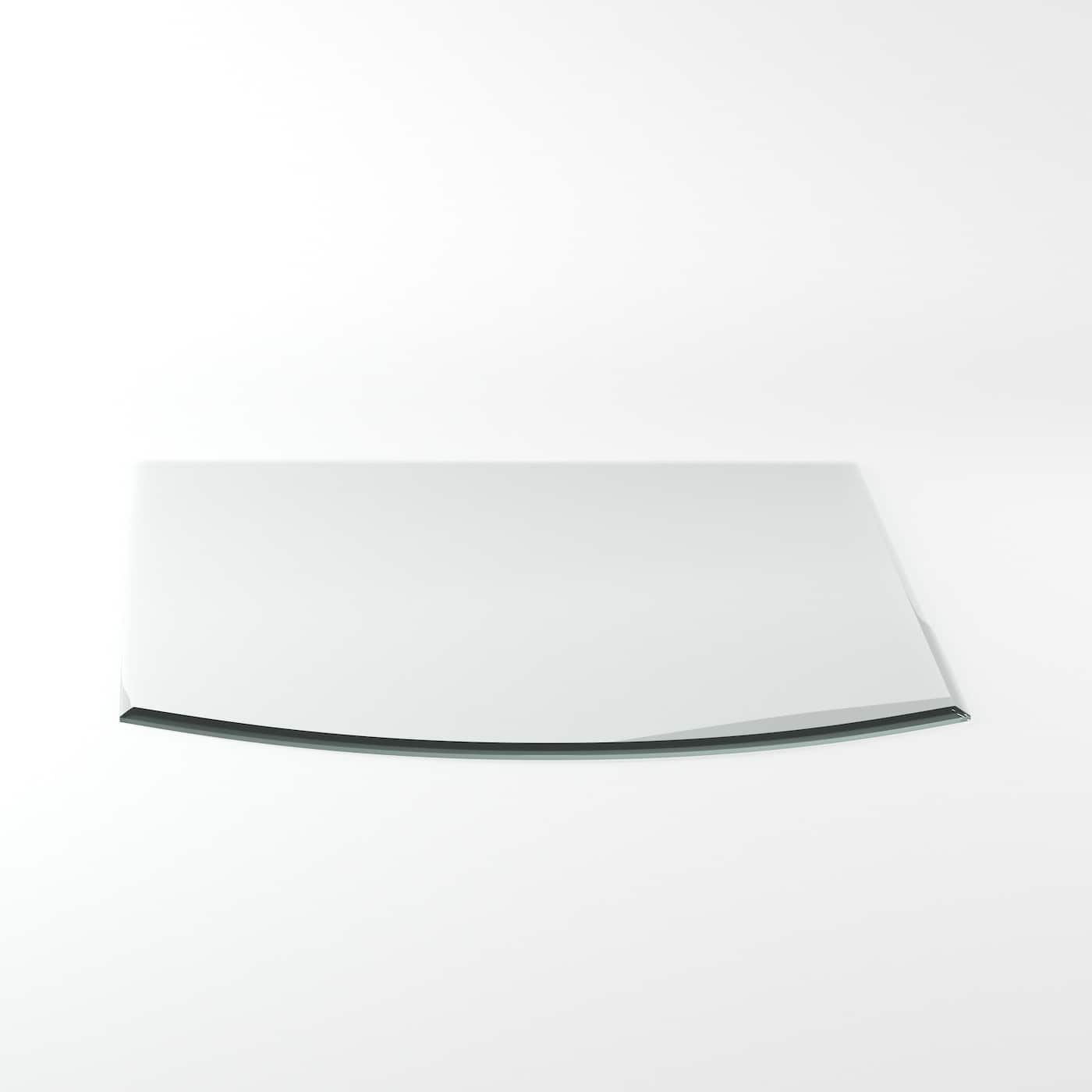 GP05 Ofenglas in Segmentbogen ESG mit 18mm Facettenschliff | Stärke 6 – 8mm