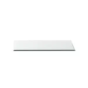 Vorlegeplatte aus Glas für Kamin Form G24 Rechteck Esg T: 500mm x B: 1000mm x H: 8mm mit 18mm Facette Glasplatte | Bodenplatte-1