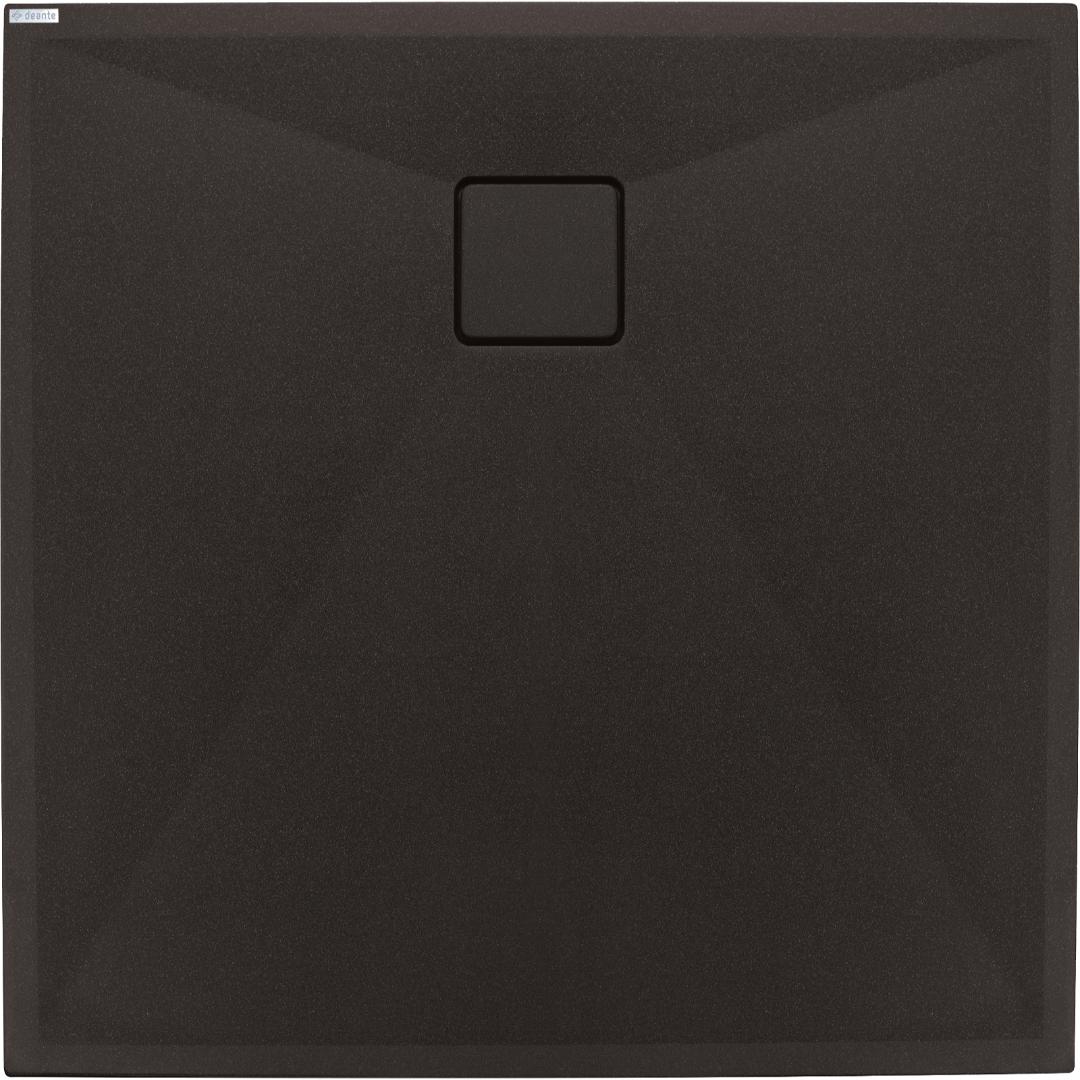 Quadrat Granit Duschwanne | Nero Duschtasse | Breite 800-900 mm | Länge 800-900 mm | Höhe 35 mm | mit/ohne Ablaufgarnitur