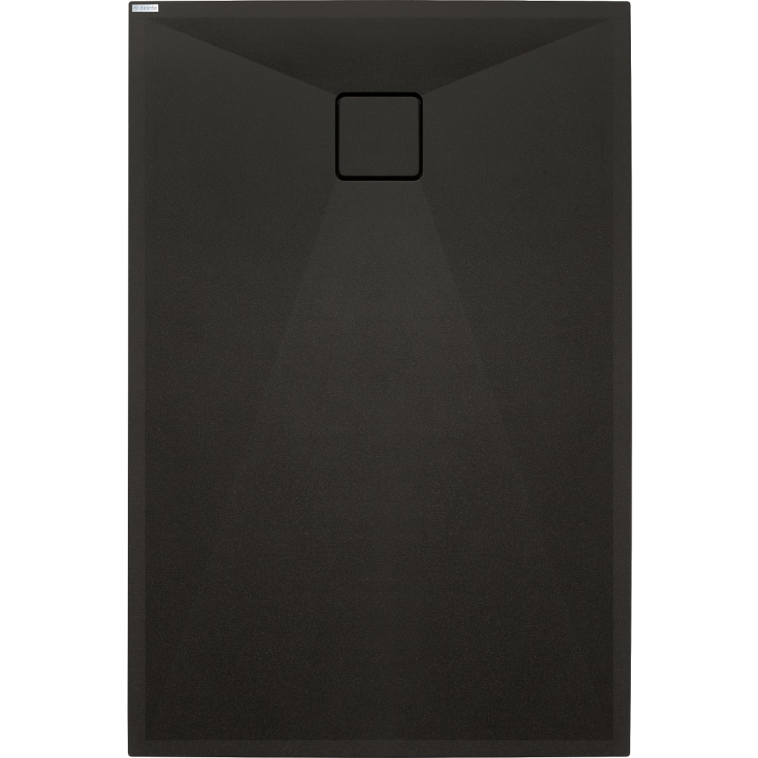 Rechteck Granit Duschwanne | Nero Duschtasse | Breite 700-900 mm | Länge 900-1400 mm | Höhe 35 mm | mit/ohne Ablaufgarnitur