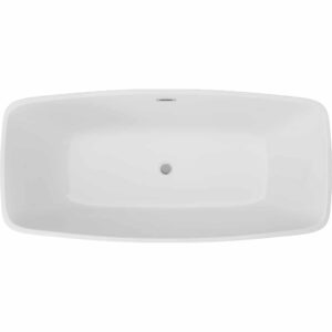 Rechteck Freistehende Badewanne | Acryl Weiβ Badewanne | Breite 720-790 mm | Länge 1500-1700 mm | Höhe 580 mm