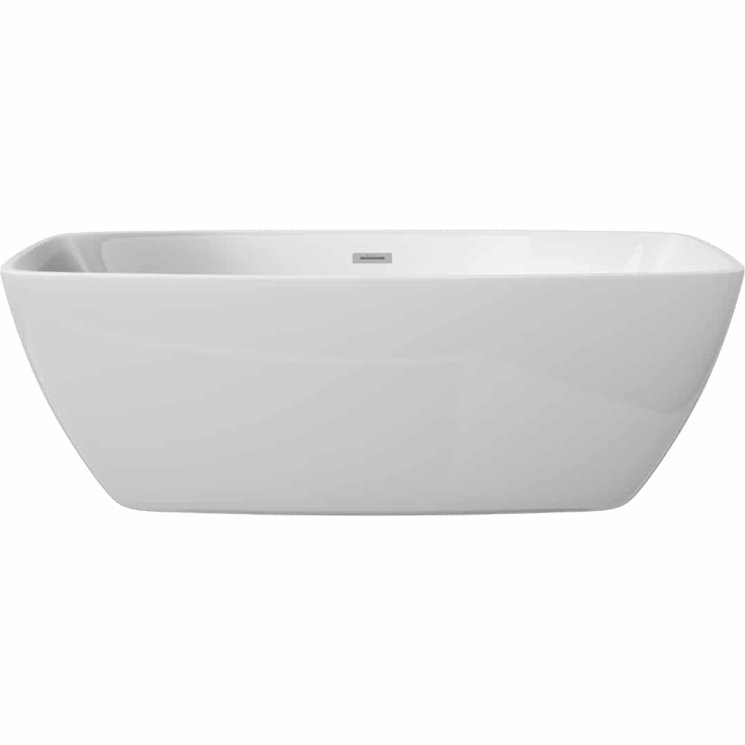 Rechteck Freistehende Badewanne | Acryl Weiβ Badewanne | Breite 720-790 mm | Länge 1500-1700 mm | Höhe 580 mm