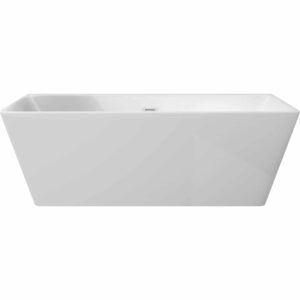 Rechteck Wandmontiert/Freistehende Badewanne | Acryl Weiβ Badewanne | Breite 750-800 mm | Länge 1600-1700 mm | Höhe 580 mm