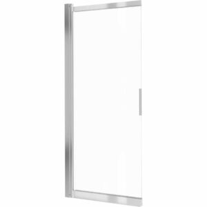 Schiebe Duschwand für Badewanne, ESG, LxH: 100x140 cm