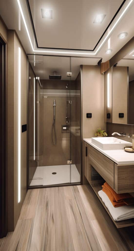 Nischendusche: Perfekt für kleine Badezimmer