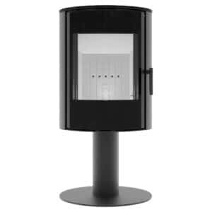 Hitze Elliptischer Freistehende Kaminofen 5 kW auf einem Bein