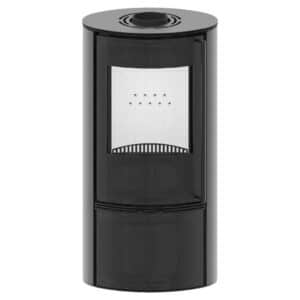 Hitze Freistehende Kaminofen 5 kW | Schwarz