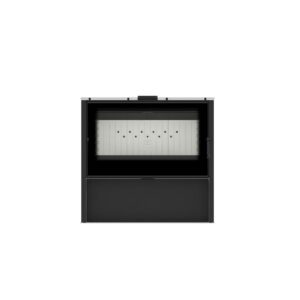 Hitze Freistehende Kaminofen 11 kW | Schwarz