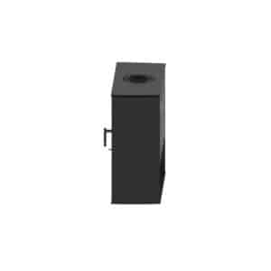 Hitze Freistehende Kaminofen 11 kW | Schwarz