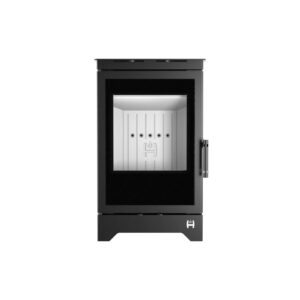 Hitze Freistehende Kaminofen 6,5 kW | Schwarz