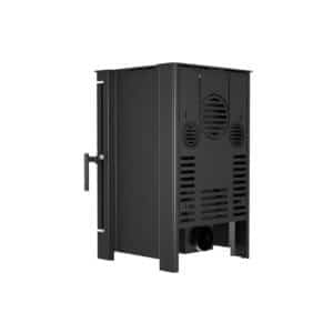 Hitze Freistehende Kaminofen 6,5 kW | Schwarz