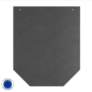 Metall Funkenschutzplatte in Sechseck & 3 Farben | Stärke 1,5 mm